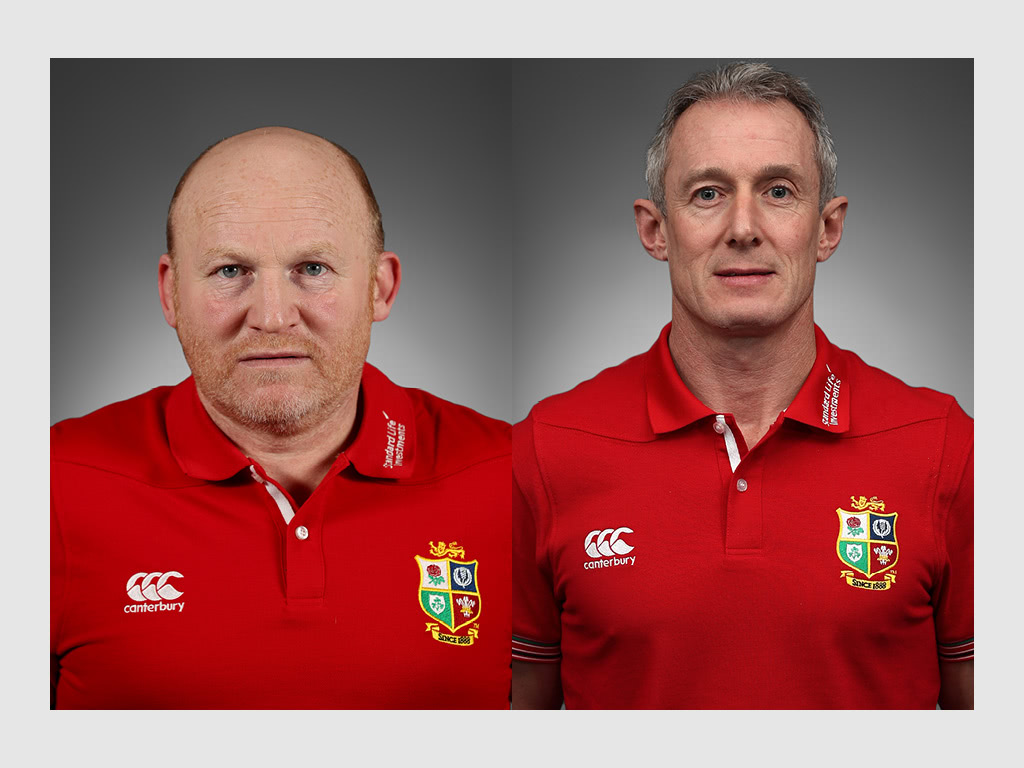 Neil Jenkins Rob Howley British and Irish Lions coaches